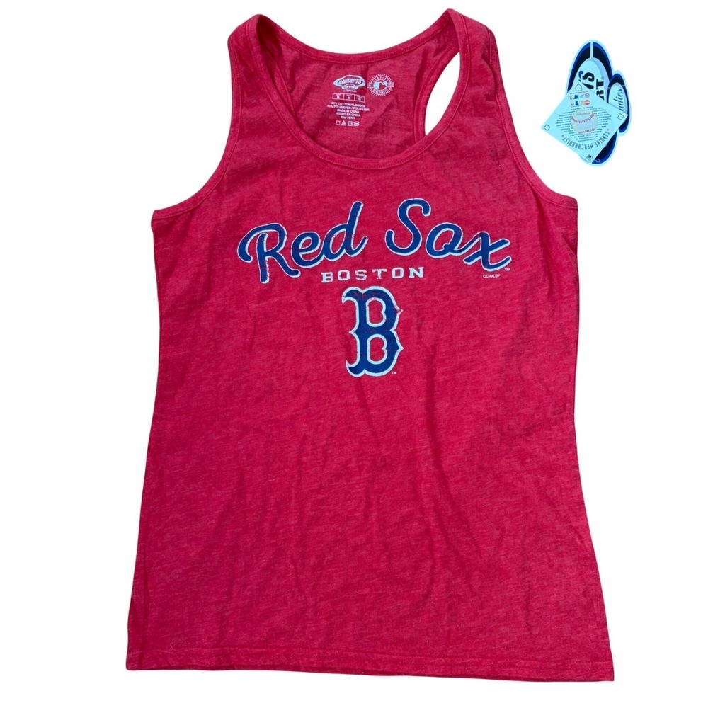 Concepts Sport Boston Red Sox Women's Tank Top Red MLB Baseball Size Medium NWT